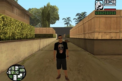 GTA San Andreas Player Mods   Jazzlee New Swag Shoes Supra