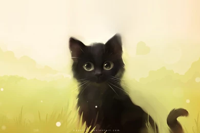 Cats Animals Feline Artwork Kittens Apofiss Cats (drawn) Wallpapers ...