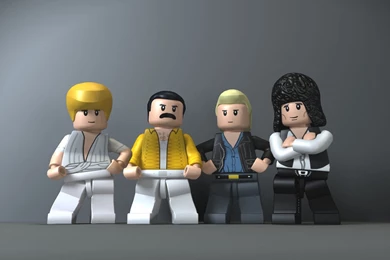 LEGO Figures As A Rock Band Wallpapers And Images Wallpapers ...