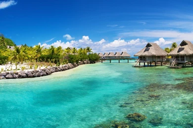 YouWall   Bora Bora Hotel Wallpapers   Wallpaper,wallpapers,free ...