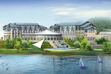 3d hotel 1024 X 768 Wallpapers