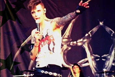 Andy Biersack ☆   Andy Sixx Wallpapers (34883512)   Fanpop