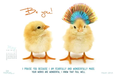 May 2015   Be You Desktop Calendar  Free May Wallpapers