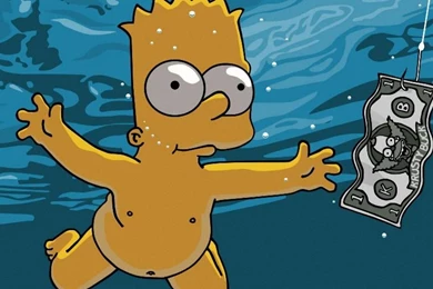 Wallpapers Of The Simpsons With Homer   Bart   Marge   Lisa And Maggie