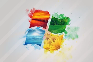 Windows Nature Logo HD Desktop Wallpapers : High Definition ...