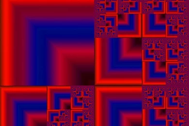 Red Blue Square Wallpapers   Fractal Art Gallery