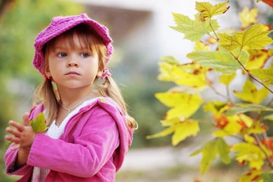 Baby Child In Autumn Hd Wallpapers
