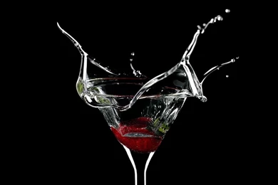 Strawberry Martini Widescreen Wallpapers