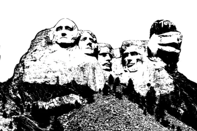 Mount Rushmore Illustration Mountain Nature (id: 111725) – BUZZERG