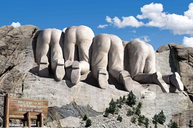 BrushingOff.com: No, Mount Rushmore Is Not A Natural Phenomenon...