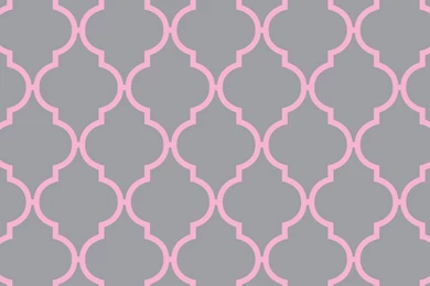 Julesoca Blog: Quatrefoil...Light Gray With Yellow, Aqua, Pink, White