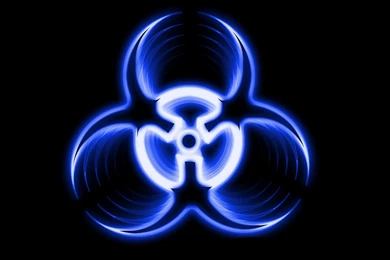 Gallery For   Biohazard Symbol Wallpapers Blue