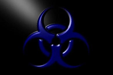 Gallery For   Biohazard Symbol Wallpapers Blue
