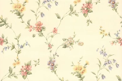 436 38536 Taupe Floral Trail   Suzanne   Brewster Wallpapers