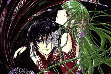 Lelouch And C.C   Code Geass Artbook Scans 1600*1200 37   Wallcoo.net