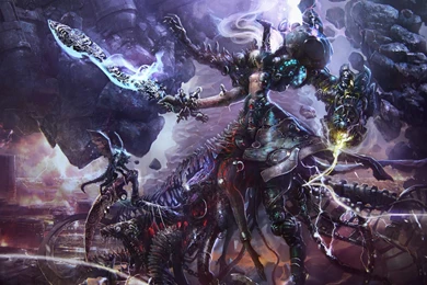 Goddess Of The End By Constantin Maystrenko Anime Warrior Weapons ...