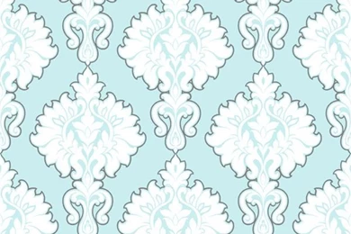 Symphony Damask Teal Grey