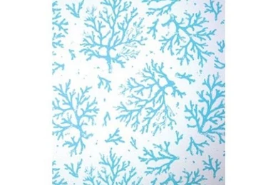 Buy Designer Lorca Coralie Turquoise White Wallpapers