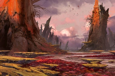 Landscapes Birds Concept Art Artwork Bungie Destiny (video Game ...