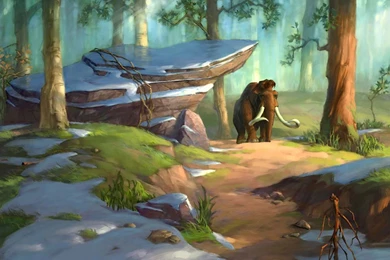 Concept Art   Backgrounds © Ice Age