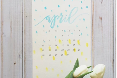 She Makes Stuff...: April 2015 Desktop Calendar Wallpapers
