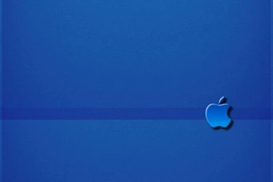 BLUE APPLE WALLPAPER   (