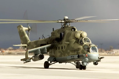 Mi 24 "Hind" Attack Helicopter: Free Russian Aviation Computer ...