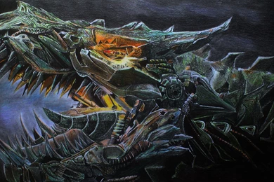 Transfomers Age Of Extinction Grimlock Robot Mode By TFPrime1114 ...