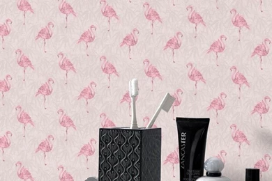 Flamingo White / Pink