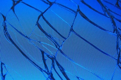 Cracked Iphone Screen   Blue Screen Of Death   Day 6