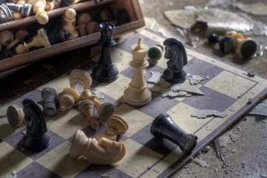 Chess Pieces And Chess Board HD Wallpapers For Desktop