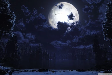 Santa Claus Flying Wallpapers AtozWallpapers