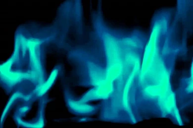 Cool Blue Flames Slow Motion Dark Blurry Backgrounds Effect V13852b ...