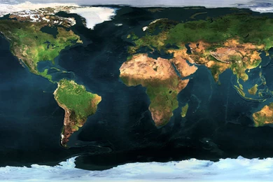 Earth Map Wallpapers