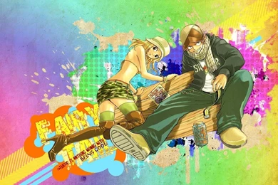 Lucy And Natsu Together :D Yay!!!   Fairy Tail Wallpapers (37001747 ...