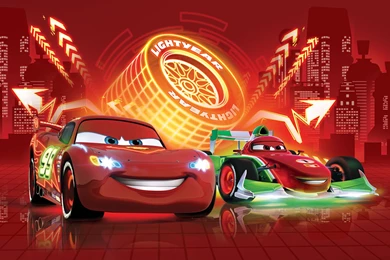 Large Wall Mural Photo Wallpapers FOR BOY'S Room Cars 2 Disney ...
