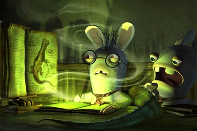 Wallpaper: Funny Rayman Raving Rabbids Wallpapers