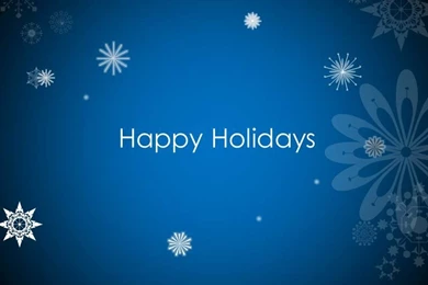 Free Animated Happy Holidays PPT Template