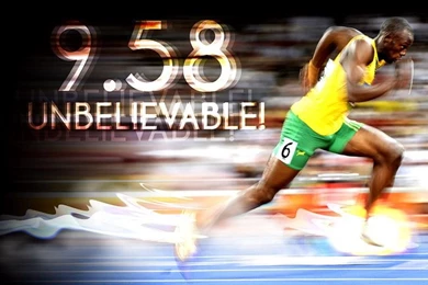 DeviantArt: More Like USAIN BOLT WALLPAPER By TedZ01