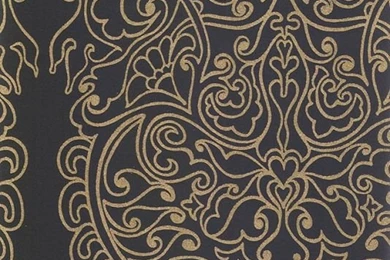 Gold/Black Intricate Design Wallpapers