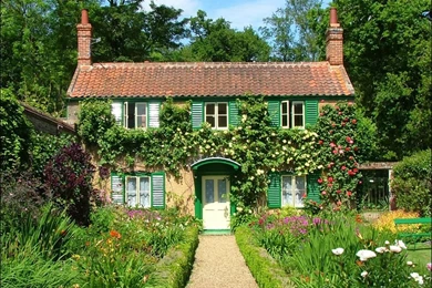 English Cottage Garden Design Gardens Wallpaper: Cottage Garden ...