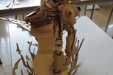 Eureka Seven Cardboard Nirvash By Higashikara On DeviantArt