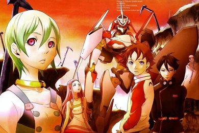 Eureka Seven Nirvash Eureka (character) Renton Thurston Wallpapers ...