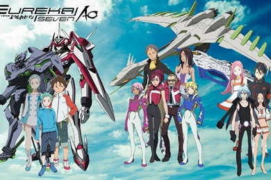 Eureka Seven Astral Ocean  Renton,Eureka,Nirvash  By ...