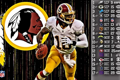 Robert Griffin III – 2013 Redskins Schedule Wallpapers