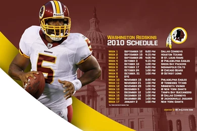 NFL Wallpapers Zone: Washington Redskins 2010 Schedule Wallpapers ...