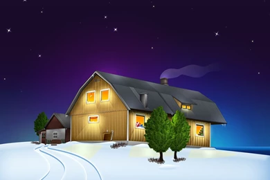 Xmas At Home Wallpapers