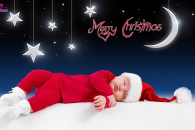 Cute Christmas Wishes Wallpapers For Kids With Quotes   New Year ...