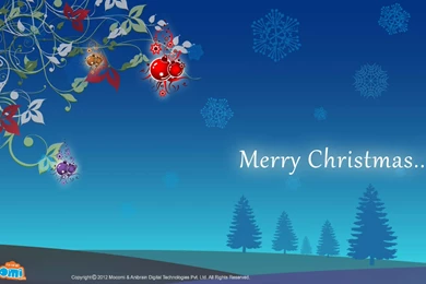 Christmas Trees And Snow   Desktop Wallpapers For Kids