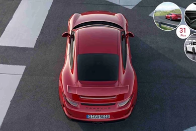 2014 Porsche 911 GT3   Top